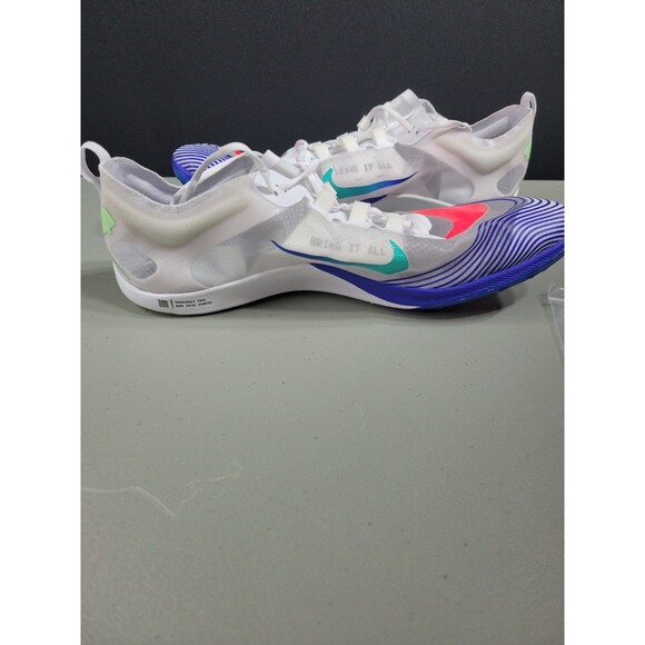 NIKE SiIZE 10-  ZOOM VICTORY 5 XC WHITE FLASH CRIMSON AJ0847-101 Spike Shoes main image 7